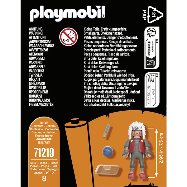 71219 - Playmobil Naruto Shippuden - Figurine Jiraya