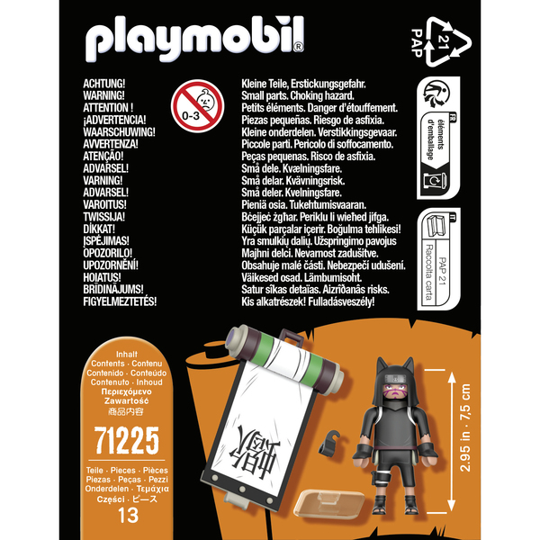 71225 - Playmobil Naruto Shippuden - Figurine Kankuro