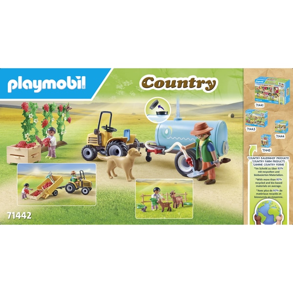 71442 - Playmobil Country - Fermier avec tracteur et citerne