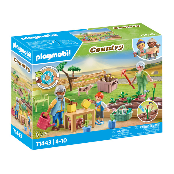 71443 - Playmobil Country - Grands-parents et potager