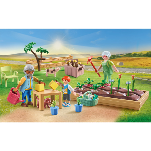 71443 - Playmobil Country - Grands-parents et potager