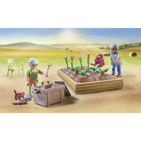 71443 - Playmobil Country - Grands-parents et potager