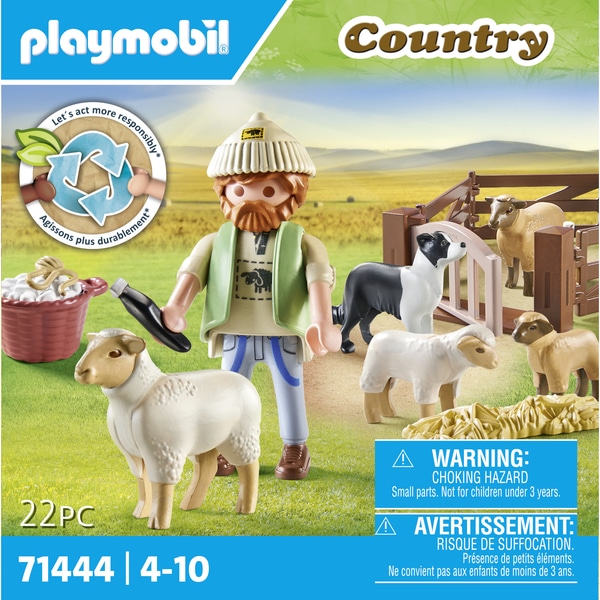 71444 - Playmobil Country - Berger avec moutons