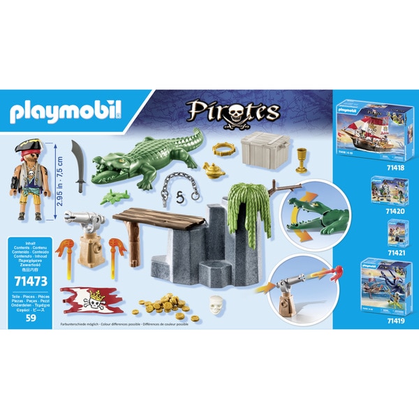 71473 - Playmobil Pirates - Pirate avec alligator