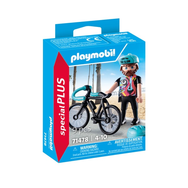 71478 - Playmobil Special Plus - Paul le cycliste 