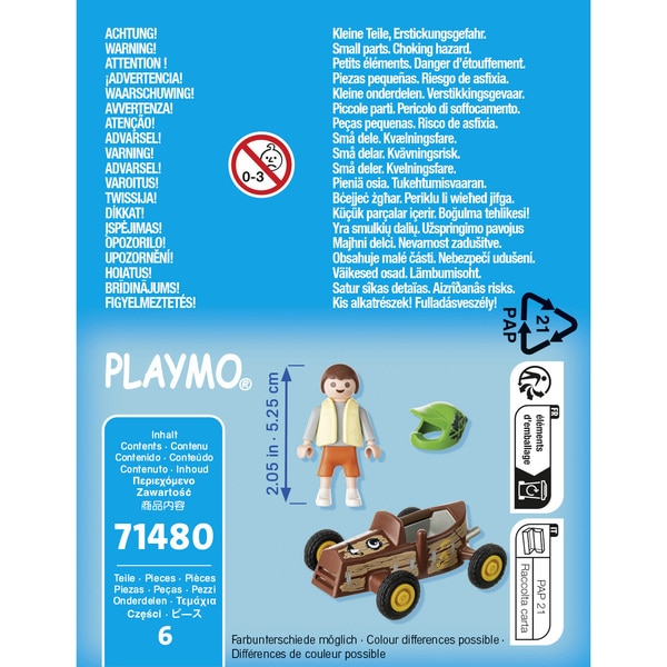 71480 - Playmobil Special Plus - Enfant avec voiture de karting