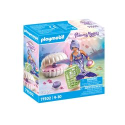 71502 - Playmobil Princess Magic - Sirène avec coquillage et perle