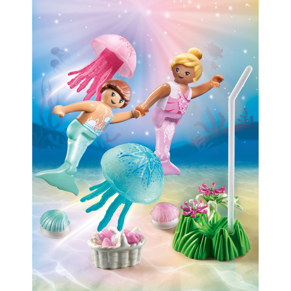 71504 -  Playmobil Princess Magic - Enfants sirènes méduses et coquillages
