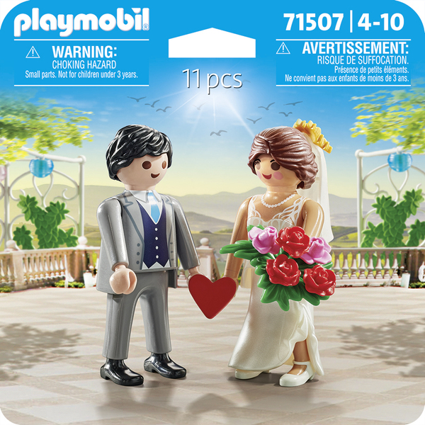 71507 - Playmobil My Life - Duo : Couple de mariés