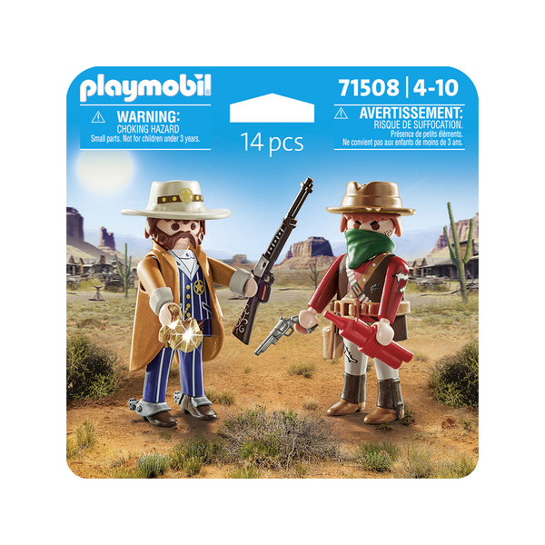 71508 - Playmobil Western - Duo : Shérif et bandit