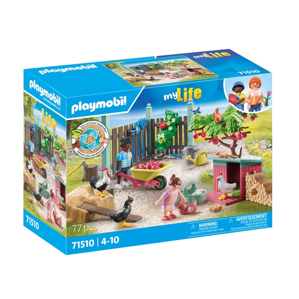 71510 - Playmobil My Life - Poulailler et jardin