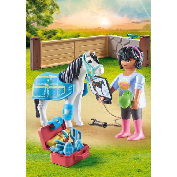 71497 - Playmobil Horses of Waterfall - Thérapeute et cheval