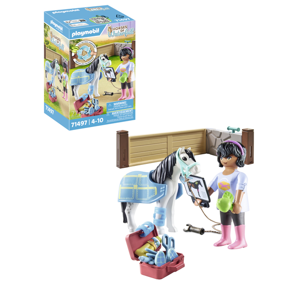 71497 - Playmobil Horses of Waterfall - Thérapeute et cheval