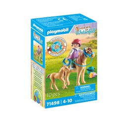 71498 - Playmobil Horses of Waterfall - Enfant avec poneys
