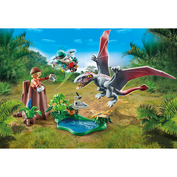 71525 - Playmobil Dinos - Drone d observation avec dimorphodon