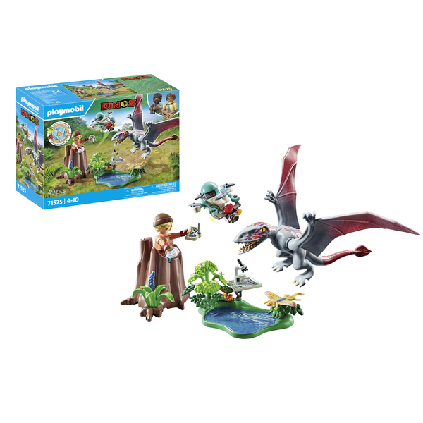 71525 - Playmobil Dinos - Drone d observation avec dimorphodon