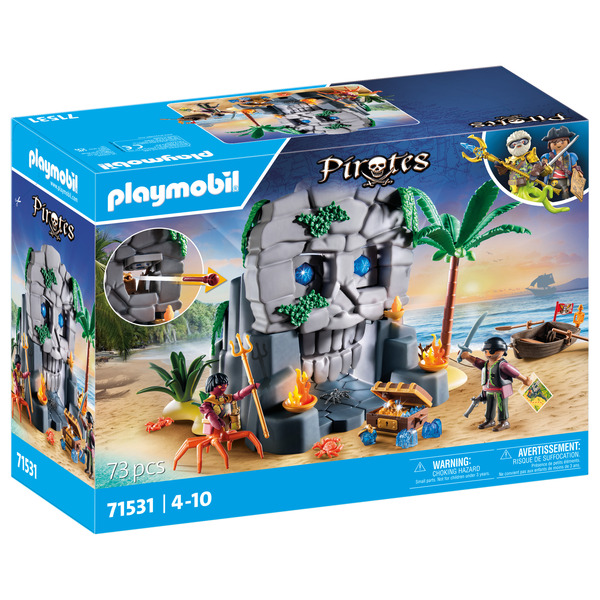 71531 - Playmobil Pirates - Ile au trésor et monstre marin