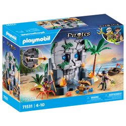 71531 - Playmobil Pirates - Ile au trésor et monstre marin