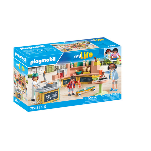 71538 - Playmobil My Life - Stand de restauration rapide