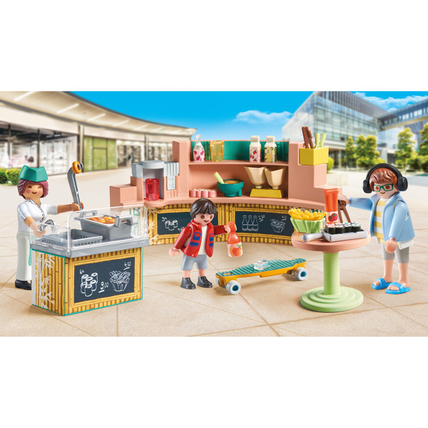 71538 - Playmobil My Life - Stand de restauration rapide