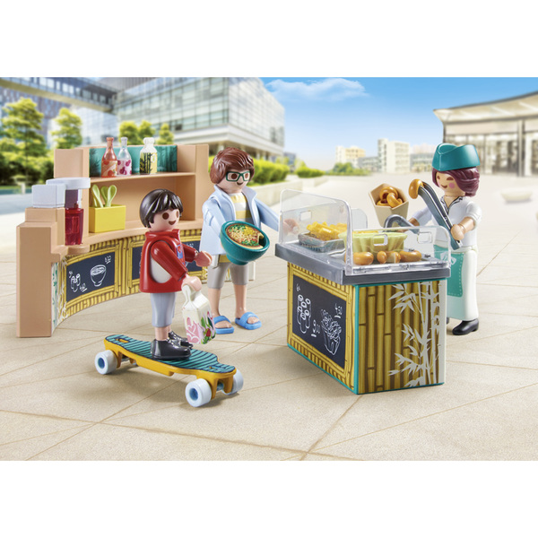 71538 - Playmobil My Life - Stand de restauration rapide