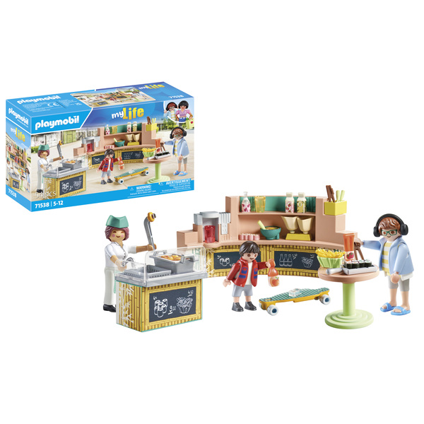 71538 - Playmobil My Life - Stand de restauration rapide