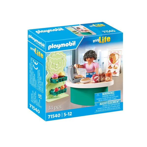 71540 - Playmobil My Life - Stand de gaufres