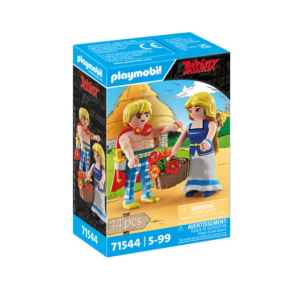 71544 - Playmobil Astérix - Tragicomix et Falbala