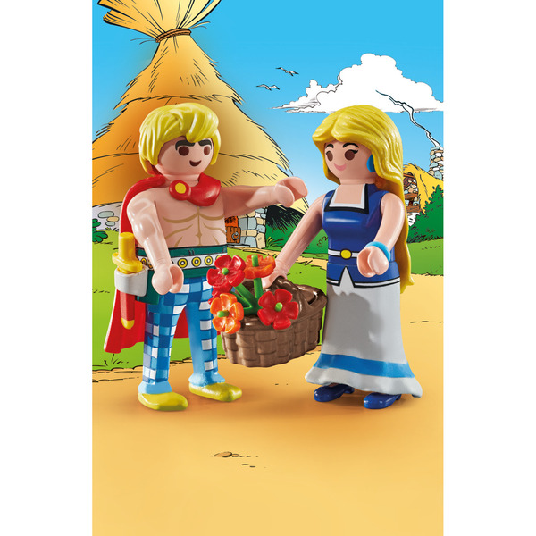 71544 - Playmobil Astérix - Tragicomix et Falbala