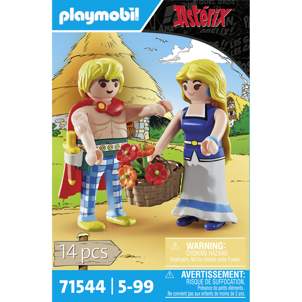 71544 - Playmobil Astérix - Tragicomix et Falbala