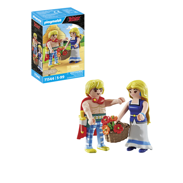 71544 - Playmobil Astérix - Tragicomix et Falbala