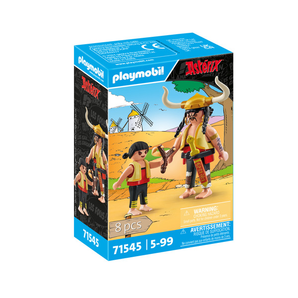 71545 - Playmobil Astérix - Soupalognon y Crouton et Pepe