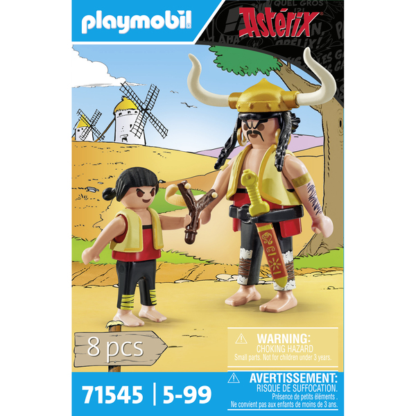 71545 - Playmobil Astérix - Soupalognon y Crouton et Pepe