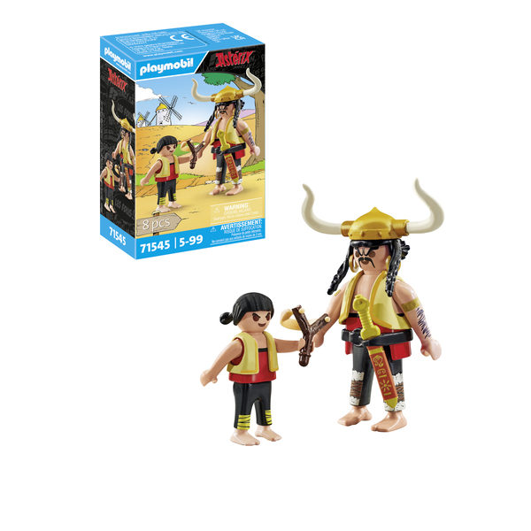 71545 - Playmobil Astérix - Soupalognon y Crouton et Pepe