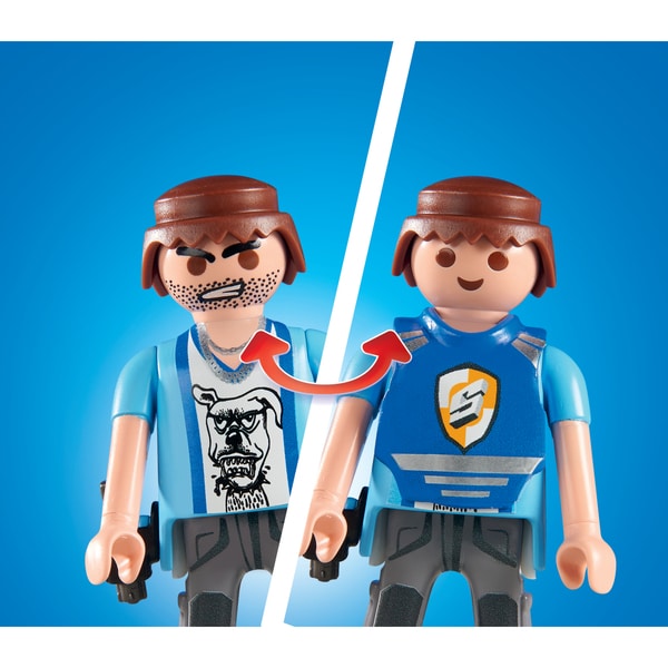 71597 - Playmobil Action Heroes - Fourgon blindé avec convoyeurs de fonds