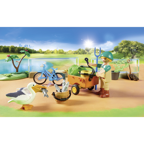 71600 - Playmobil My Life - Parc animalier