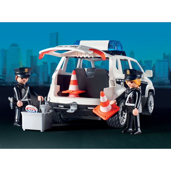 71602 - Playmobil Action Heroes - Poste de police et véhicules