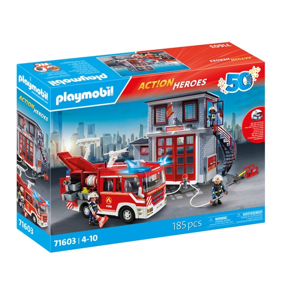 71603 - Playmobil Action Heroes - Megaset de pompiers