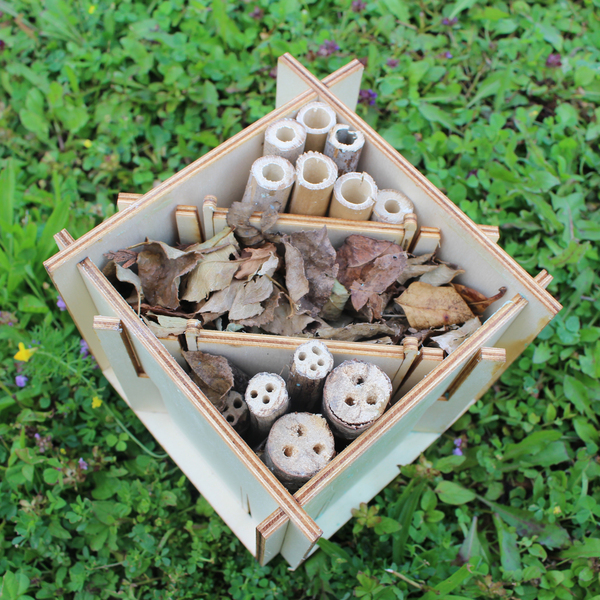 Kit DIY hôtel en bois pour insectes