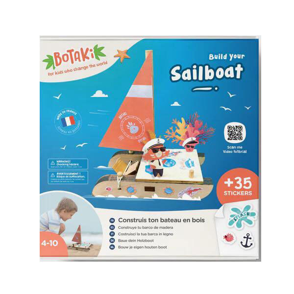 Kit DIY bateau en bois