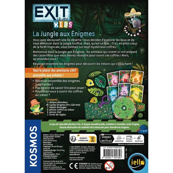 EXIT KIDS - La jungle aux énigmes