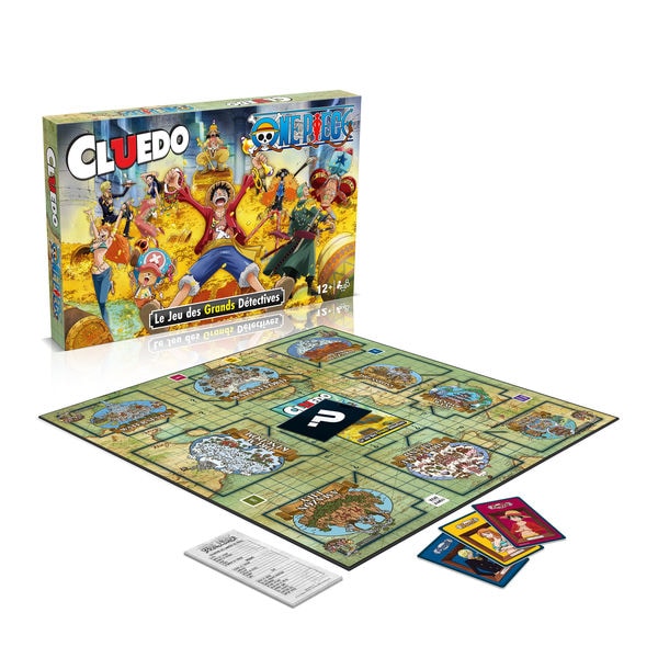 Cluedo One Piece Winning Moves : King Jouet, Jeux de stratégie Winning  Moves - Jeux de société