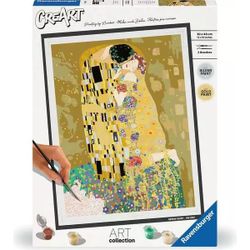 Peinture par numéros Klimt Le Baiser - CreArt 30 x 40 cm