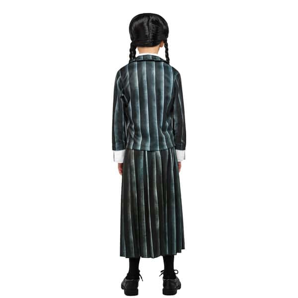 Déguisement uniforme Mercredi Addams - 7/8 ans