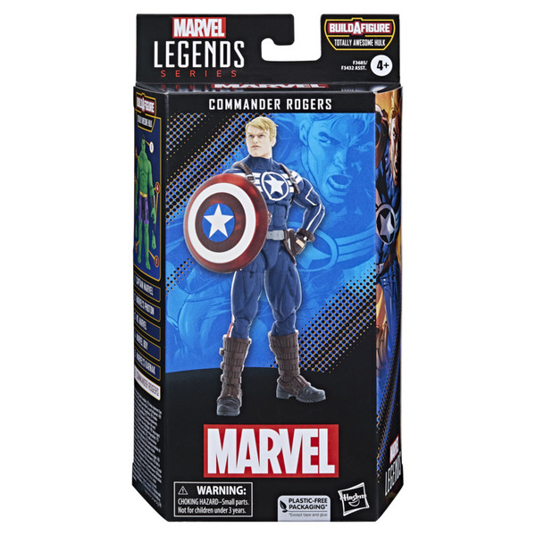 Figurine 15 cm Commander Rogers - Marvel Legends Series