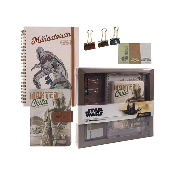 Set papeterie Le Mandalorien et l Enfant - Star Wars