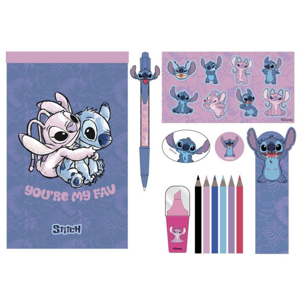 Set de papeterie - Disney Stitch