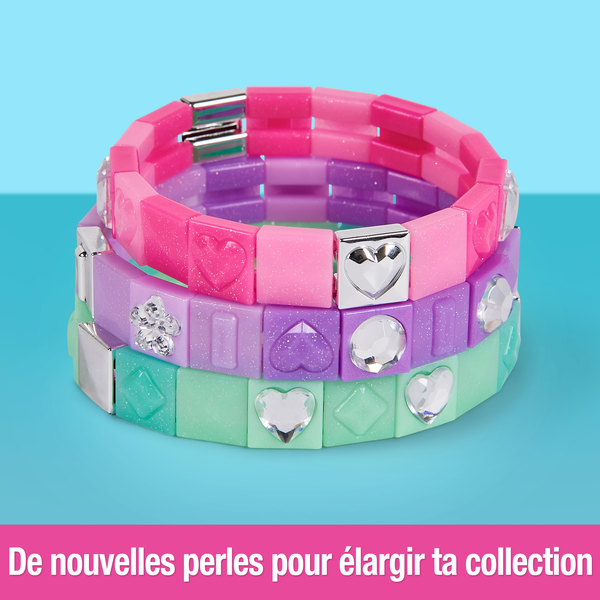 Coffret bracelets Pop Style strass et paillettes - Cool Maker