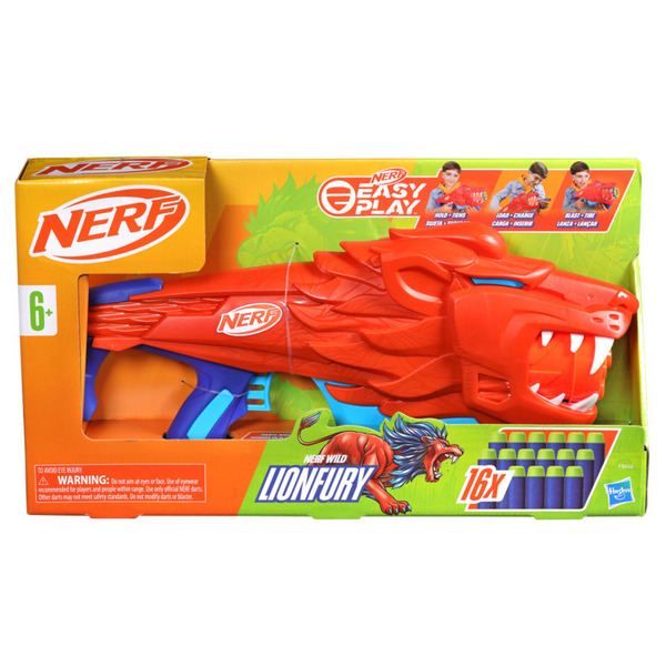 Pistolet Nerf Elite Junior Wild Lionfury