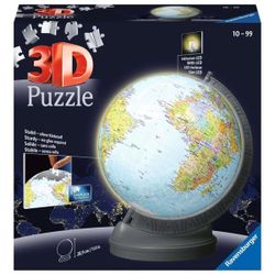 PUZZLE 3D GLOBE ILLUMINÉPuzzle 3D Globe Terrestre Lumineux - 540 pièces